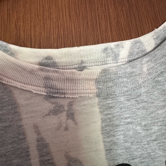 Bring me coffee and tell me im pretty up cycle bleach distressed tee medium - Picture 4 of 6